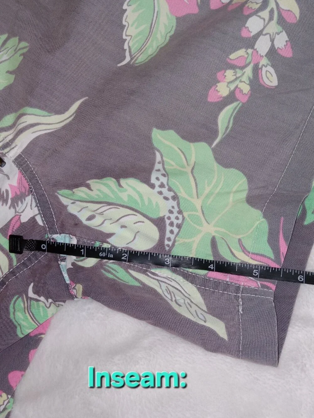 Polo Ralph Lauren Mens XL Floral Hawaiian Swim Trunks Tropical Shorts Faded